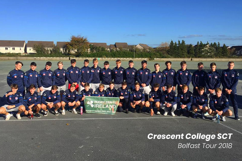 Crescent College SCT Belfast Tour Rugby Travel Ireland